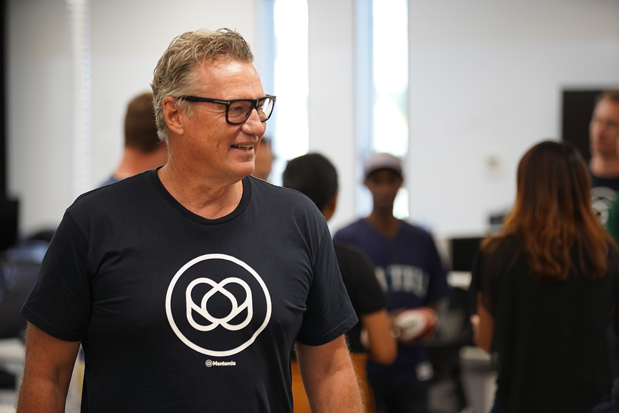 Sir John Kirwan - Mentemia - an app to support mental health 