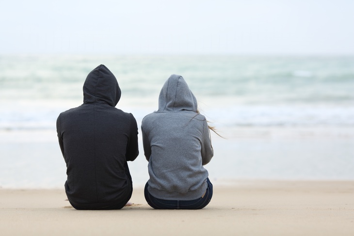 Couple on beach