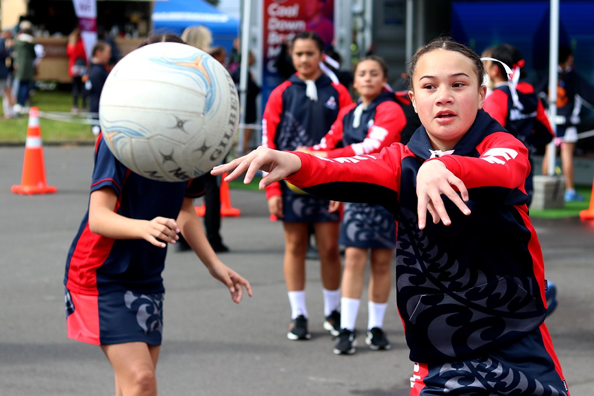 Kids at the AIMS Games 2019