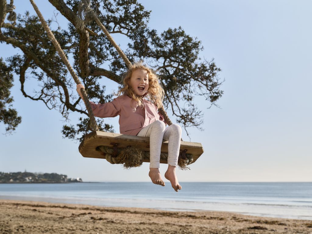 People sitting on beach