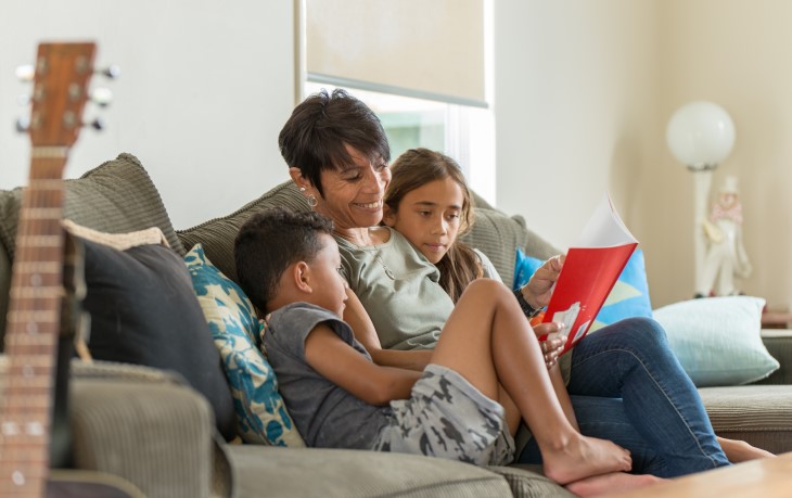 Family reading