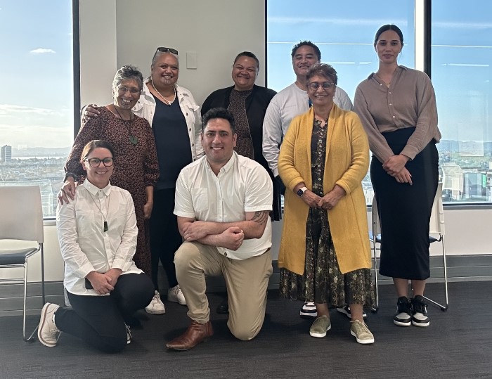Some of the Tāmaki Makaurau panel representatives with ACC staff. 