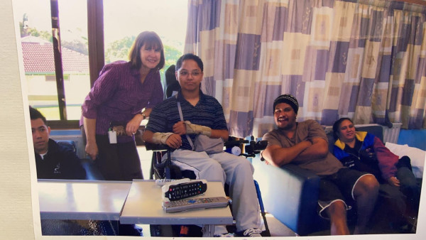  Lee at the Auckland Spinal Unit