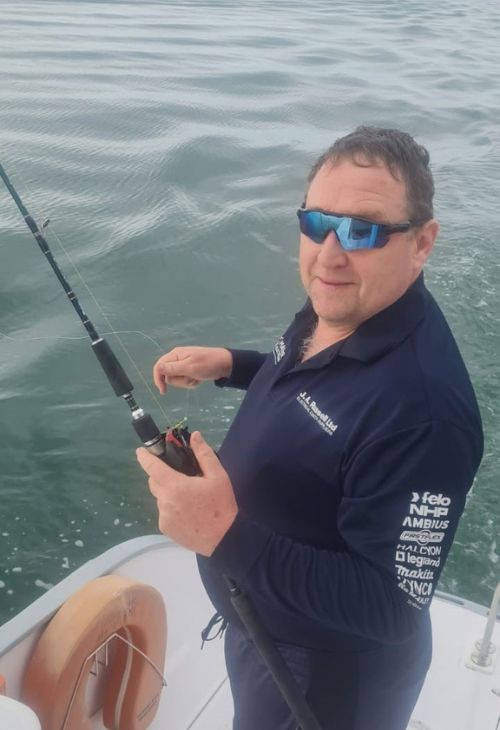 Nick fishing