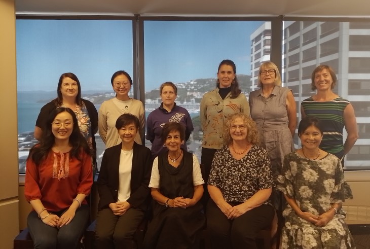 A team photo showing the members of the Chinese Medicine Council of New Zealand board.