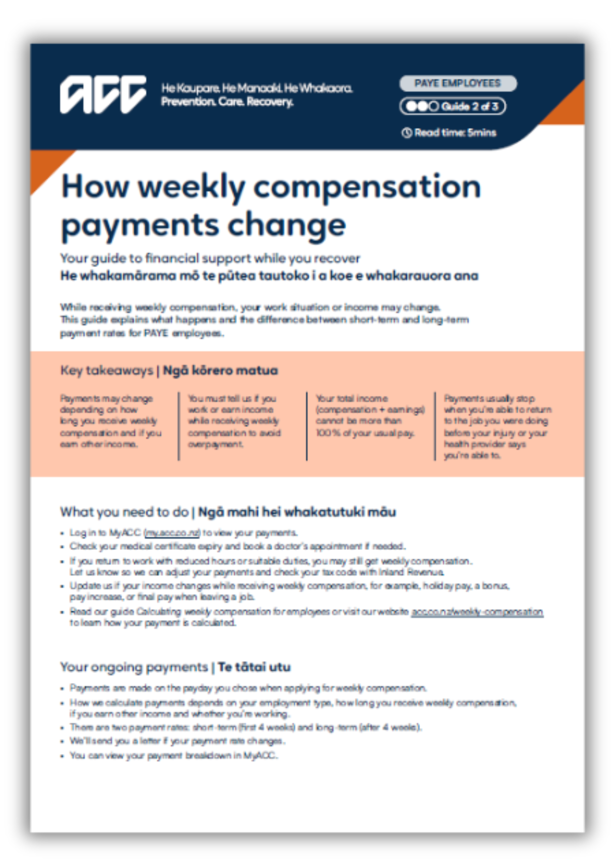 Thumbnail WC changes for employee